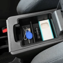 適用於 Renault Dacia Duster 2025-2026 車用中央控制台收納盒－多功能扶手儲物托盤，保持車內整潔有序，輕鬆安裝，ABS 材質 - 亞達斯特收納盒 - 查看 7