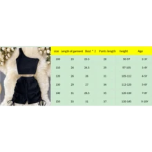 Young Girls Denim Two-Piece Outfits - Light Grey - View 7