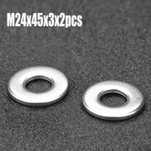 Vòng đệm phẳng kim loại M4 - M30, vòng chữ O, gioăng ốc vít, vòng đệm chống nới lỏng bền bỉ, thích hợp cho công nghiệp, tự chế và sửa chữa tại nhà. - A - Xem 13