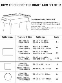 1pc Mediterranean Blue & White Lemon Lavender Floral Print Tablecloth, Fresh Pastoral Tile Style Dining Table Decor, Suitable For Kitchen, Dining Room, Patio Lunch, Kitchen Essentials, Home Decor - Baby Blue - View 3