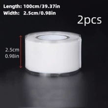1pc Silicone Sealing Tape - Quick Repair For Leaking Pipes In Kitchen And Bathroom, Suitable For PVC Pipes / Glass / Metal / Stone, High & Low Temperature Resistant, No Tools Needed For Installation, Durable Sealing, Specialized For Pipe Leakage Emergency Repair, Sealing Tape, Silicone Sealing Strip, Long-Lasting Sealant Tape, Heat Resistant Sealing Tape, Suitable For Plumbers, Property Managers, Emergency Repair - Upgraded Silicone Waterproof Tape - View 5