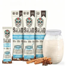 Salud 2-In-1 Hydration Packets + Immunity Electrolytes Powder, Horchata - Agua Fresca Drink Mix, Elderberry, Dairy & Soy Free, Non-GMO, Gluten Free, Vegan, Low Calorie, 1g Sugar (15 Servings) - 3PCS - 查看 1