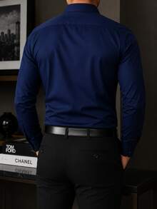 Rand paul Men Shirts - Navy Blue - View 2