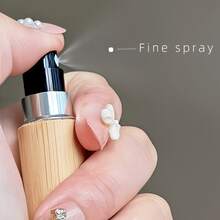 1pc Perfume Bottom Filling Bottle, High-End Bamboo Shell, 2pcs Refillable Perfume Spray Bottles 5ml 8ml, Small Empty Bottles For Travel, Reusable Atomizer Containers, Refillable Perfume Bottles For Travel, Reusable Mini Perfume Spray Bottle, Refillable Perfume Sprayer, Travel And Outing Refill Pump Box, Holiday Camping, Holiday Essentials, Women's Accessories, Men's Cologne - Nhiều màu - Xem 9