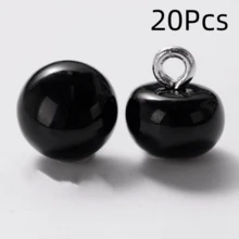 6/12/20Pcs Fashion Colorful Pearl Buttons, Multi-Functional Pearl Buckles, Tailor Shop Buttons, Suitable For Cheongsam, Dresses, Shirts, Knitwear, Wedding Dresses, Hanfu Copper Shank Hand-Sewn Buttons - Multicolor - View 21