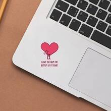 Heart Butt I LOVE YOU FROM THE BOTTOM OF MY HEART, Sweet And Quirky, Waterproof Vinyl Sticker - Durable Smooth Surface, Self-Adhesive Bumper Sticker, Suitable For Cars, Windows, Laptops, Trucks, Water Bottles - Multi-Purpose Durable Design, Car Sticker - Vinyl - View 4