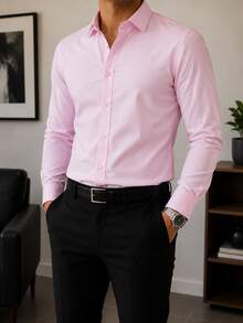 Rand paul Men Shirts - Baby Pink - View 1