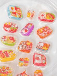 3D 浮雕封蠟貼紙，日式壽司、飯糰、章魚燒、三明治水晶滴膠封蠟，適用於手機殼 DIY、卡片裝飾、日記、筆記本、兒童獎勵、生日/節日禮物 - 彩色 - 查看 5