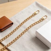 Cadena de metal, adecuada para diversos estilos de DIY de carteras, accesorio de atmósfera exquisita - oro - Ver 16