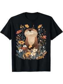 Camisetas estamps elegantes para hombre y mujer - Con un diseño único y audaz que es humorístico y llamativo, perfectas para la moda urbana, con cuello redondo, ies para uso diario, camiseta minimalista de uste hoado, tela transpirable, ligera uave (para uste hoado, consulte la - Negro - Ver 2