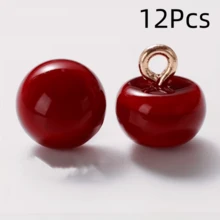 6/12/20Pcs Fashion Colorful Pearl Buttons, Multi-Functional Pearl Buckles, Tailor Shop Buttons, Suitable For Cheongsam, Dresses, Shirts, Knitwear, Wedding Dresses, Hanfu Copper Shank Hand-Sewn Buttons - Multicolor - View 26