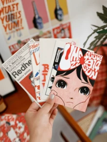30 piezas Tarjetas postales decorativas con diseño nostálgico de la era Showa, fondo de pared, marco de fotos, pegatina de pared, tarjeta de felicitación, papel para scrapbooking, decoración de planificador, fondo de marco de fotos - Pasado de la era Showa - Ver 1