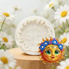 Crab Shell Fish-Shaped Marine-Themed Pudding Mold, Flower And Sun-Shaped Jelly Mold, Soft And Easy-To-Remove Kitchen Baking Supplies, Capable Of Making Dough, Flower Cakes, Cookies, Keychain Pendants, And Table Decorations. - View 11