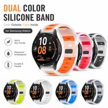 20毫米快拆式坚固无缝隙表带，兼容三星Galaxy Watch 7 FE 4 5 6（44毫米/40毫米）/Galaxy Watch 6 Classic（47毫米/43毫米）/Watch 5 Pro（45毫米）/4 Classic（46毫米/42毫米），男士硅胶运动表带 - 20mm-Quick Release - 查看 6