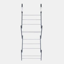 5M Clothes Airer Utility Caravan Towel Clothes Drying Rack Hanger Compact - Black - View 5