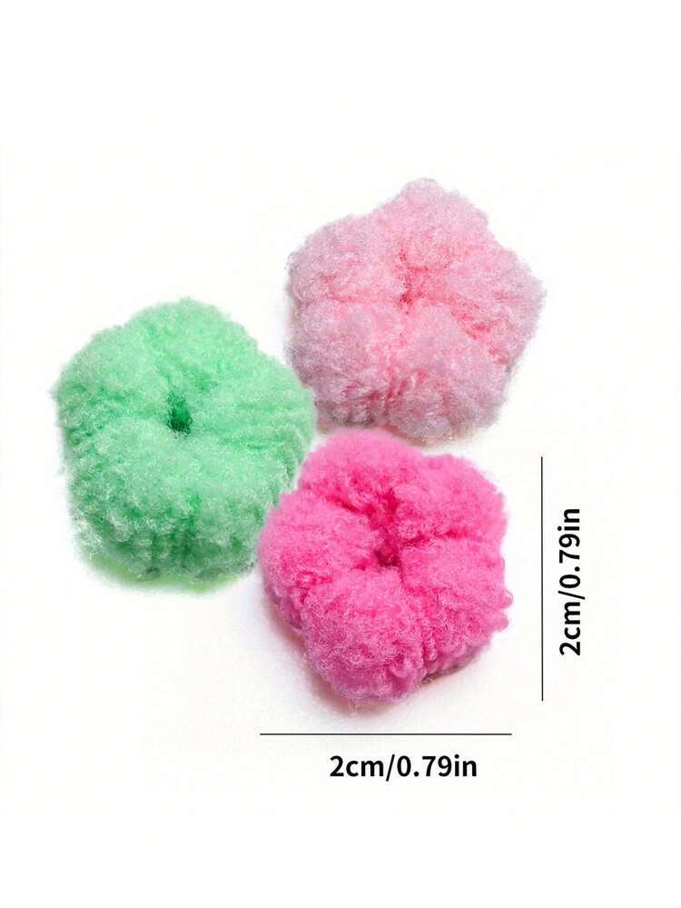 20/50 chiếc Dây buộc tóc dễ thương cho thú cưng nhỏ/vừa, nhiều kiểu dáng, phụ kiện cần thiết để làm đẹp cho thú cưng yêu quý, phụ kiện thú cưng, đồ trang trí thú cưng, phụ kiện buộc tóc cho thú cưng - Nhiều màu - Xem 3