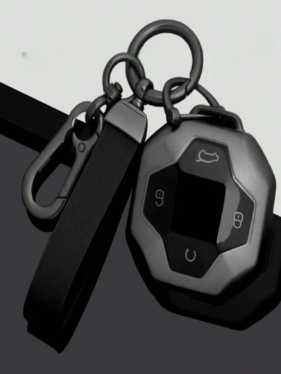 适用于奇瑞捷途T2 Traveler Traveller Pro 2023 2024款的汽车钥匙套遥控器保护套钥匙链支架内饰配件