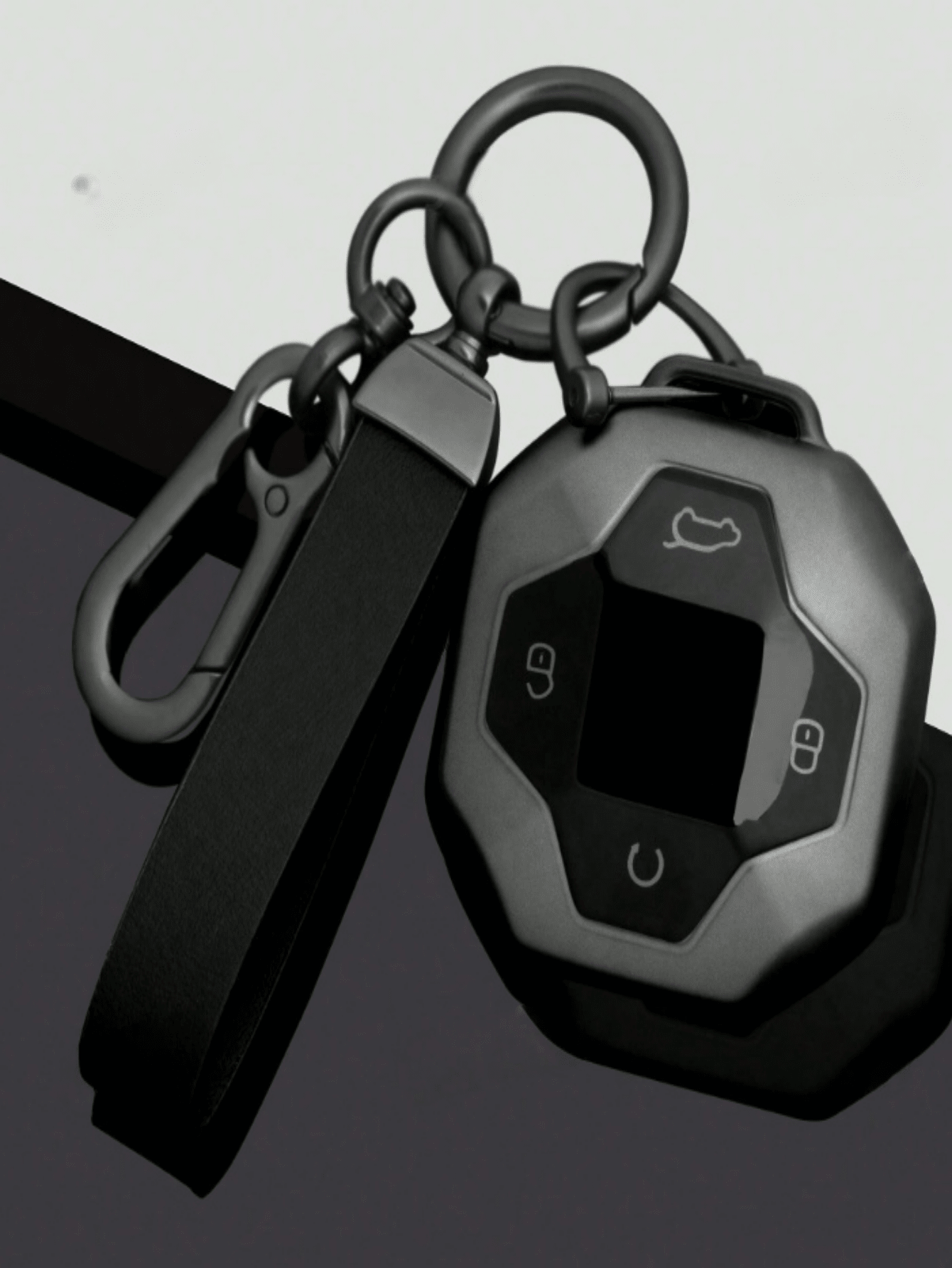 适用于奇瑞捷途T2 Traveler Traveller Pro 2023 2024款的汽车钥匙套遥控器保护套钥匙链支架内饰配件 - 均碼 - 查看 1