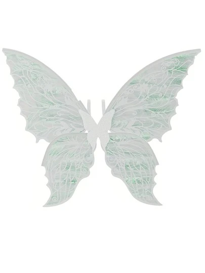 1pc Summer Party/Graduation Party/Fairy/Butterfly Wing Costume, Festival Outfit, Fairy Cosplay, Carnival Performance Prop, Shiny Butterfly Wing Bridal Angel Wing Women's Carnival Costume Accessory, Colorful Wings