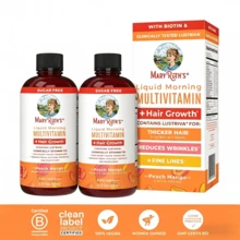 Hair & Skin Vitality Liquid - Clinically Proven Formula With ®| 15.2fl Oz Multivitamin Complex - 2PCS - 查看 1