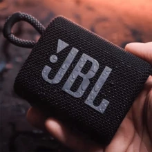 JBL GO3 便携式蓝牙音箱，IP67 防水防尘，迷你无线立体声，USB-C 接口，可充电，轻巧便携，内置麦克风，适合户外露营、旅行、居家聚会等场合。 - A - 查看 2