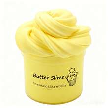Sky Blue Creamy Crunchy Slime, Scented Solid Color Butter Slime Set, Perfect For Kids, Cute And Non-Sticky, Ideal Christmas Gift Party Favor - Multicolor - View 15