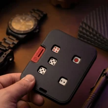 Bộ bài xúc xắc, xúc xắc cá nhân hóa, quà Giáng sinh, mặt dây chuyền túi xách, đồ trang trí treo xe hơi, món quà lý tưởng cho giáo viên, bạn bè, chị em gái; món quà phù hợp cho mẹ, bố, sinh viên tốt nghiệp, giáo viên. - Xem 8