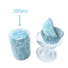 Cake Paper Cup Liners Cloud Sky Pattern Greaseproof Paper Baking Cups Cake Liners Baking Tools Cake Tools - Clouds and Sky - View 13
