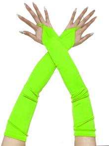 1 Pair Solid Color Satin Long Gloves, Retro Court Style Elegant Fingerless Gloves For Opera Party Night Out Weddings Birthday Party Stage Performances Cosplay And Evening Dress Accessories - A - View 17