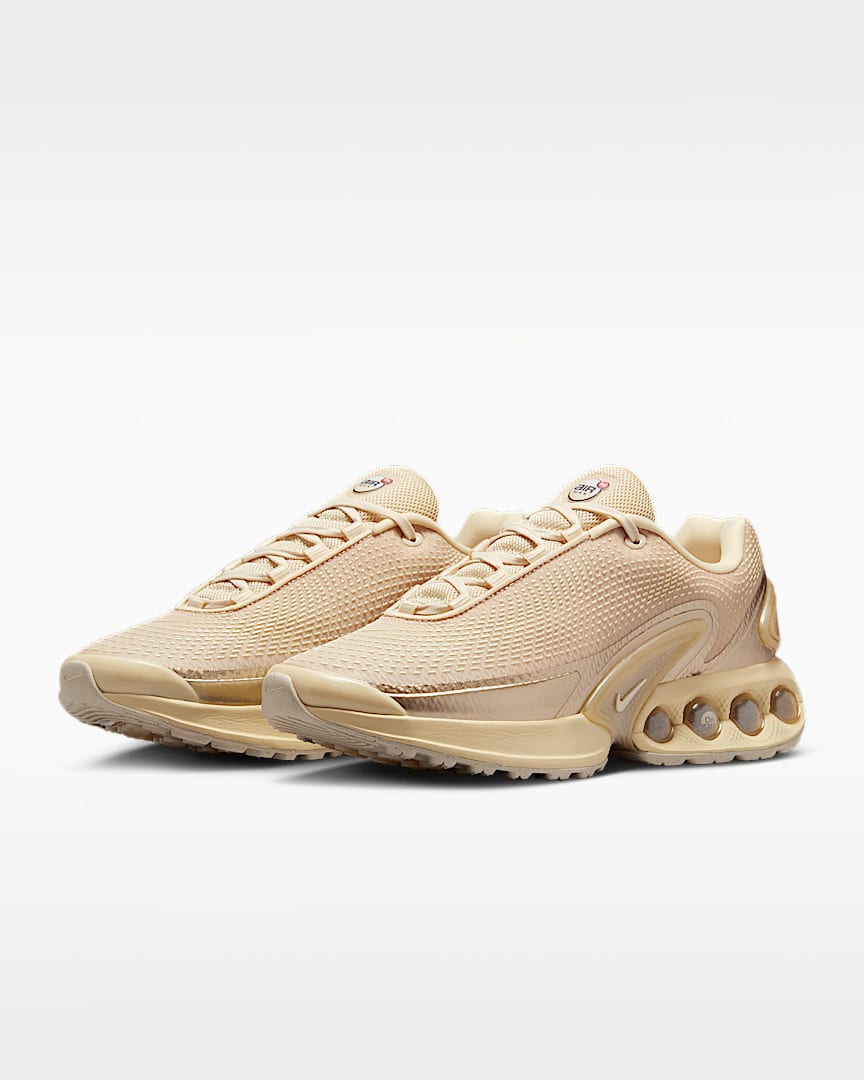 Giày chạy bộ nữ NIKE AIR MAX DN mới, đệm êm, nhẹ và thoải mái HV4861-200 - Màu Mù tạt vàng - Xem 1