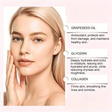 Collagen Hydrating Sheet Mask, Moisturizes, Keeps Skin Hydrated And Plump, Firms The Skin, Brightens The Complexion, Smooths The Skin, Making It Look Younger. Suitable For Daily Use And As A Holiday Gift, Giving Her A Beautiful Face., Hydrating Sheet Mask, Collagen Glow-Up Firming Skin Deep Hydrating Masks For Pore Minimization - Glow Like Glass Skin - Mặt nạ dưỡng da - Xem 5