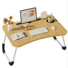 Folding Tables & Chairs - Light Wood Color - View 1