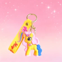 1pc Little Pony Keychain, An Ideal Gift For Fans, Birthdays, And Parties, Durable And Stylish, Suitable For Daily Use - Multicolor - View 3
