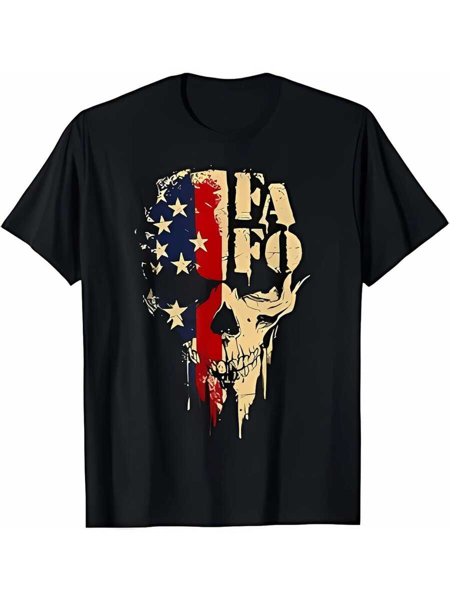 Camiseta unisex con estampado de calavera, playeras de mujer,tela suave y resistente. Nueva colección verano 2026, manga corta ideal para look casual diario,ropa de hombre