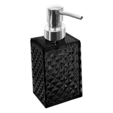 两件套亚克力多色可填充液体皂液器套装，包含手动皂液瓶和牙刷架，浴室装饰升级，梳妆台装饰，梳妆台焕新 - 彩色 - 查看 14