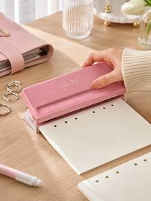 Dụng cụ đục lỗ giấy 6 lỗ cho sổ kế hoạch dạng rời - Dụng cụ văn phòng phẩm và trường học - A - Xem 3