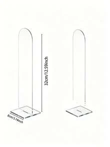 Detachable Transparent Acrylic Memo Board With Stand, Suitable For Computer Screens, Message Boards And Office Desks, Available In 2 Colors, Suitable For Back To School Season - Multicolor - View 3