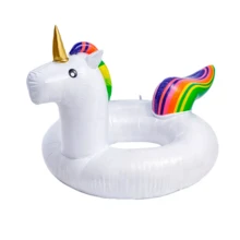 Flotador Inflable para Piscina de Unicornio - Blanco - Ver 6