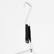 5M Clothes Airer Utility Caravan Towel Clothes Drying Rack Hanger Compact - Black - View 3