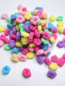 20/50 chiếc Dây buộc tóc dễ thương cho thú cưng nhỏ/vừa, nhiều kiểu dáng, phụ kiện cần thiết để làm đẹp cho thú cưng yêu quý, phụ kiện thú cưng, đồ trang trí thú cưng, phụ kiện buộc tóc cho thú cưng - Nhiều màu - Xem 5