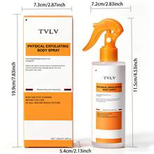 Xịt khoáng tẩy tế bào chết toàn thân TVLV | Xịt khoáng làm sạch và mềm da nhẹ nhàng | Chỉ cần một lần xịt là đủ làm sạch da, làm tươi mát và dưỡng ẩm, không gây bết dính. - Xịt tẩy tế bào chết - 220ml - Xem 4