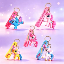 1pc Little Pony Keychain, An Ideal Gift For Fans, Birthdays, And Parties, Durable And Stylish, Suitable For Daily Use - Multicolor - View 2