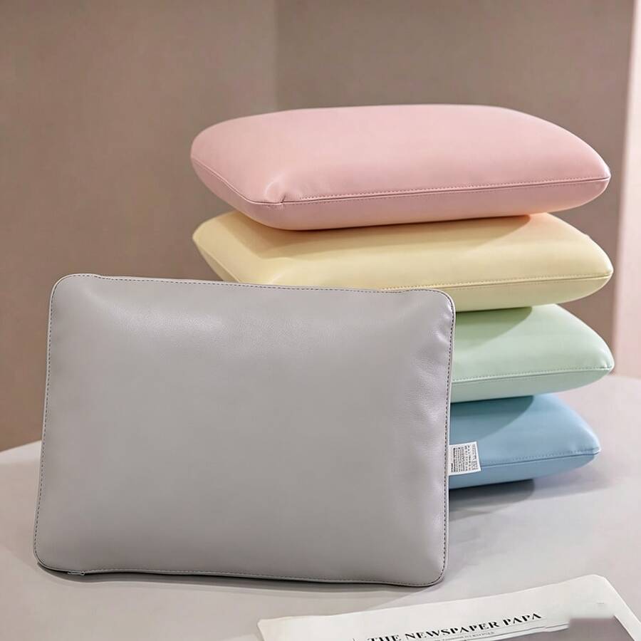 1pc Summer Lightweight Mini Pillow, Soft Washable Pillow For Office, Camping, Travel, Memory Foam, Removable & Portable - one-size - View 1