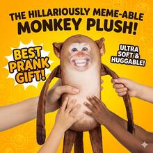 Mischief Monkey Plush With Magnet Inside - 9.8-Inch Hanging Prankster For Fridge Fun & Surprise Animal Decor, Office Game Gag Meme Gift Or Playful Accessory For Monkey Business Enthusiasts! - Nhiều màu - Xem 3