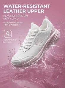 XTEP Feather Light | Giày chạy bộ nữ, Giày lưới thoáng khí mùa hè mới, Giảm sốc, Giày chạy bộ, Màu trắng ngà/Hồng nhạt - Cánh buồm trắng/hồng nhạt - Xem 2
