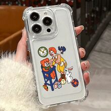 Appleおよびスマートフォンに対応。プレミアムTPU素材を使用し、エアバッグ落下保護設計を採用。IDカード用のカードホルダー付き。 ピエロ子供の熊時計鳥ウサギボールブロックケース  11  17e 手机壳  17e 手机壳 家族、恋人、友人、そして子供たちへのプレゼントに最適です。  16 Pro Max/11 Pro/16 Pro/A53 5G/16 Plus/17e/A26 5G/16/14 Pro Max/12 Pro Max/A54 5G/14 Pro/14/A15 5G/12/A35 5G/A34/A36 5G/15 Pro Max/ 13 pro/15 Plus/17/12 Pro/15 Pro/A56 5G/Apple  Air/17 Pro Max/13/A25/A55 5G/15/11 Pro Max/A14/13 Pro Max/14 Plus/16e/17 Pro - クリア - チェックする 1