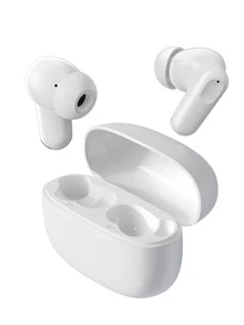 True Wireless Bluetooth Earbuds With Built-In Microphone For Clear Calls, Long Battery Life, Sweat-Resistant Design, Compatible With IOS And Android Devices, Suitable For Fitness, Running And Daily Use - White - View 3