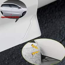 4 pezzi Protezioni per gli angoli delle portiere dell'auto - Protezioni universali trasparenti anti-graffio per i bordi delle portiere - Protezioni per i bordi delle portiere, adatte per camion, SUV, berline - A - Visualizzare 2