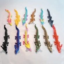 1/5/10/20pcs Chinese Dragon Joint Flexible Swinging Decorative Set - Colorful Plastic Figurines, Dynamic Poses And Expressions, Suitable For Halloween, Christmas, Valentine's Day Indoor And Outdoor Holiday Decorations, Collectible Home Garden Gifts, Movable Joints, Colorful Animal Models, Suitable For Birthday Gift Bags, Party Fillers, Classroom Rewards And Carnival Prizes, Multiple Colors Random, Miniature Things, Shopkins, Dragon, Sensory Toys - Multicolor - View 8