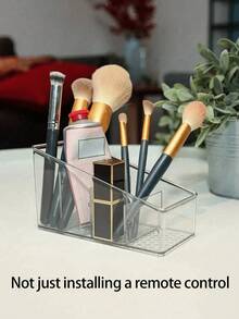 Transparent Refrigerator Storage Basket, Divided Storage Box Suitable For Tea Bags, Cosmetics, Remote Controls, Household Desktop Organizer Box - Multicolor - View 6